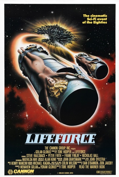 Póster de Lifeforce, fuerza vital