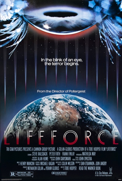 Póster de Lifeforce, fuerza vital