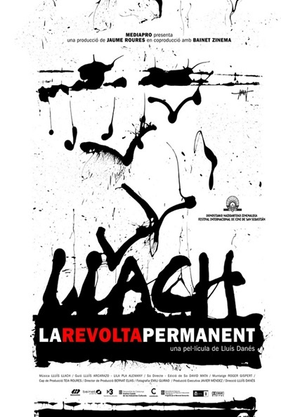 Póster de Llach, la revolta permanent