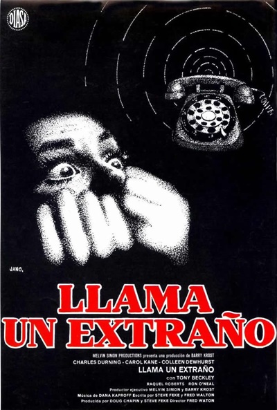 Póster de Llama un extraño