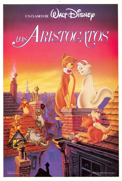 Póster de Los aristogatos