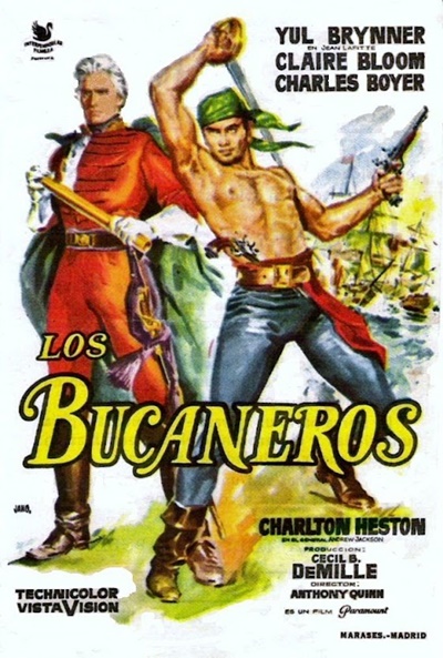 Póster de Los bucaneros