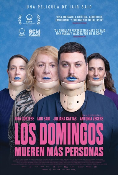 Póster de Los domingos mueren más personas