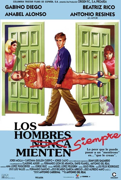 Póster de Los hombres siempre mienten