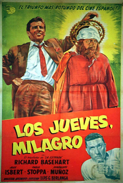 Póster de Los jueves, milagro