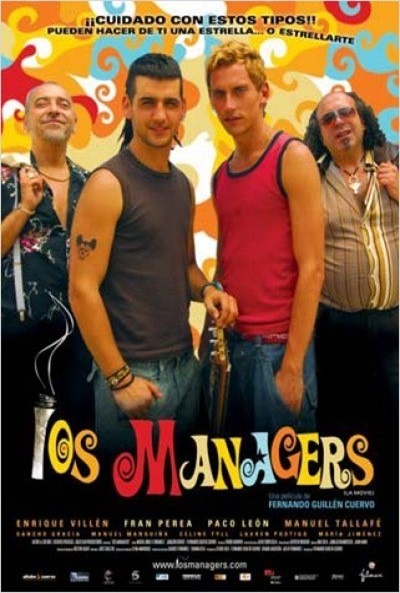 Póster de Los managers