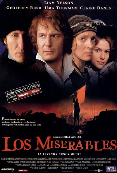 Póster de Los Miserables: La leyenda nunca muere