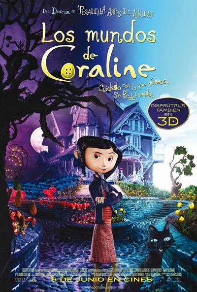 Póster de Los mundos de Coraline