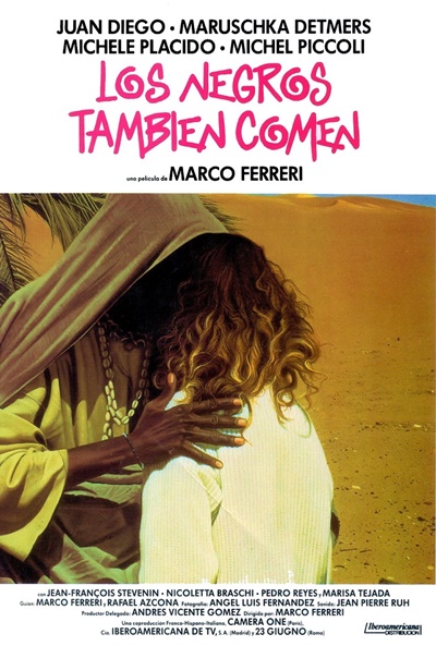 Póster de Los negros también comen