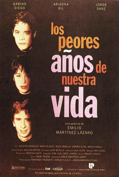 Póster de Los peores años de nuestra vida