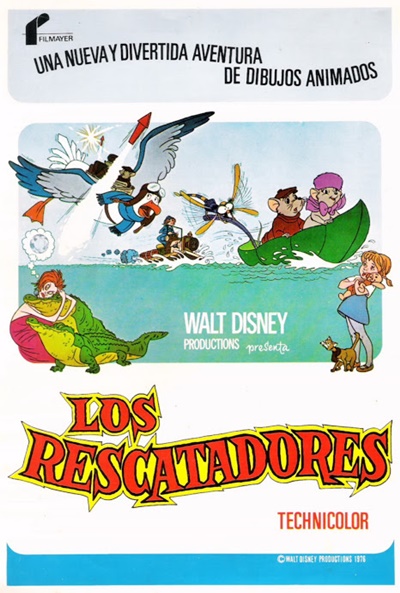 Póster de Los rescatadores