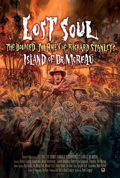 Póster de Lost Soul: El viaje maldito de Richard Stanley a la isla del Dr. Moreau