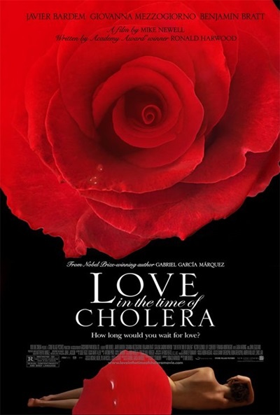 Póster de El amor en los tiempos del cólera