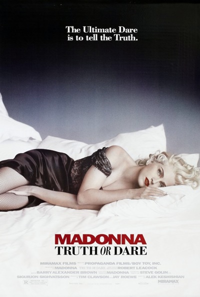 Póster de En la cama con Madonna