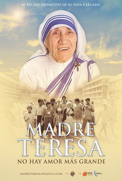 Póster de Madre Teresa: No hay amor más grande