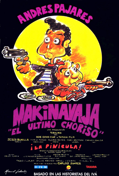 Póster de Makinavaja, el último choriso