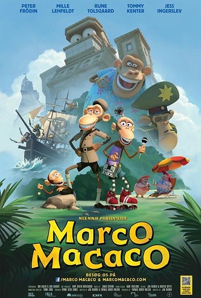 Póster de Marco Macaco y los primates del Caribe