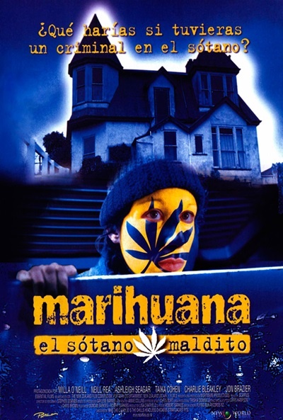 Póster de Marihuana: El sótano maldito