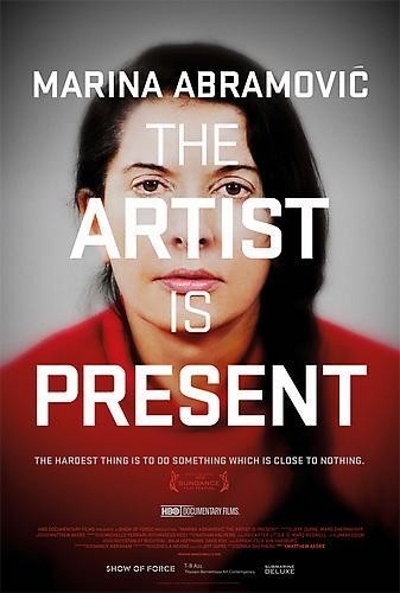 Póster de Marina Abramovic: La artista está presente