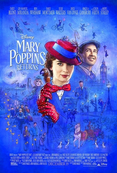 Póster de El regreso de Mary Poppins