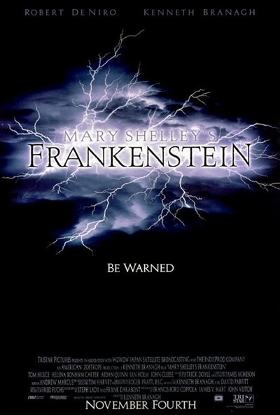 Póster de Frankenstein de Mary Shelley