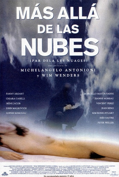 Póster de Más allá de las nubes