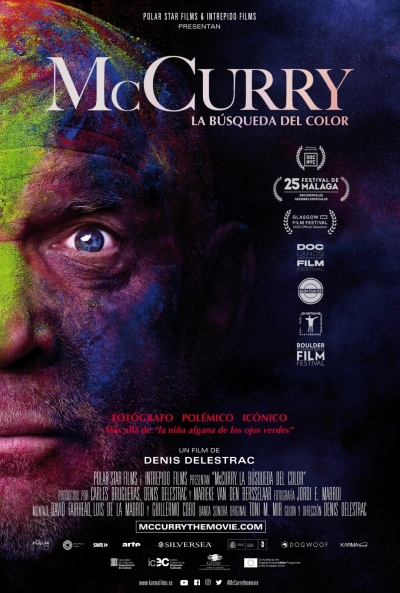 Póster de McCurry, la búsqueda del color