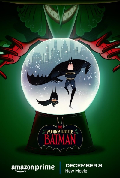 Póster de Feliz mini Bat-Navidad