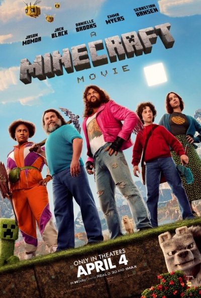 Póster de Una película de Minecraft