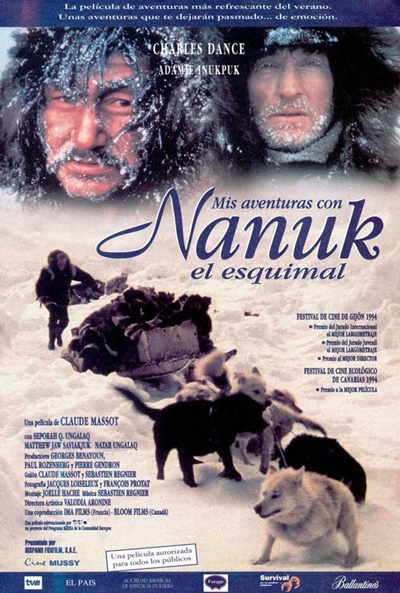 Póster de Mis aventuras con Nanuk, el esquimal