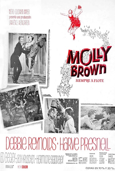 Póster de Molly Brown siempre a flote