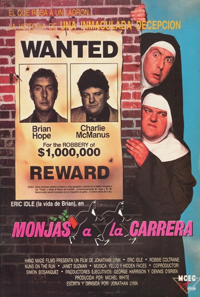 Póster de Monjas a la carrera