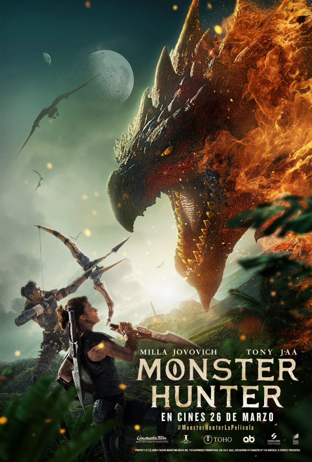 Milla Jovovich e elenco divulgam primeiras fotos dos bastidores de Monster  Hunter - Pipoca Moderna