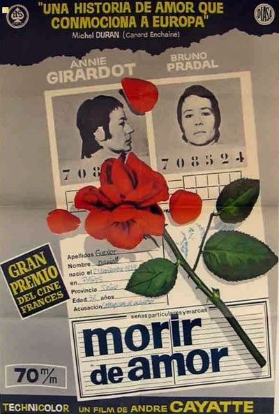 Póster de Morir de amor