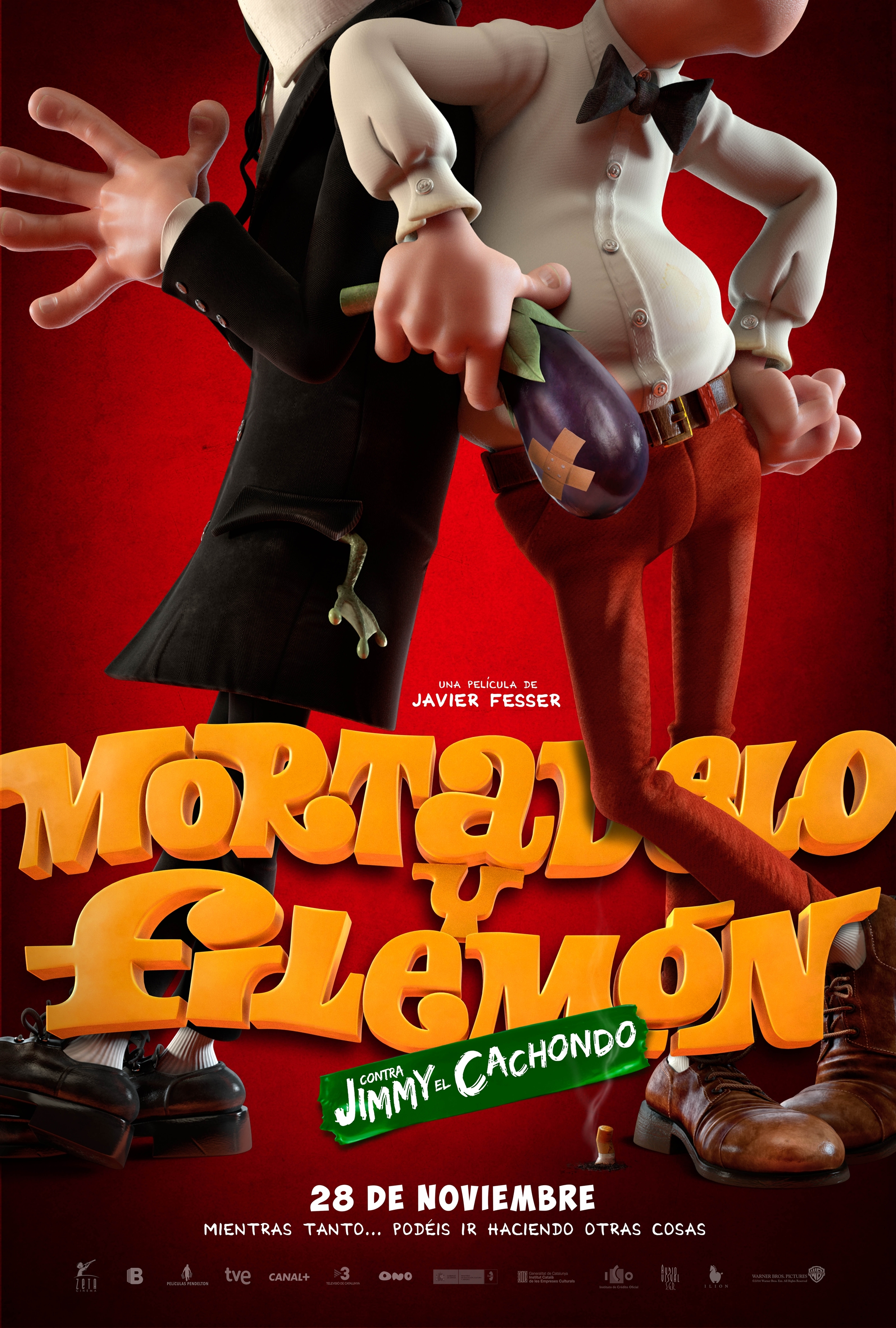 Primer cartel y sinopsis oficial de 'Mortadelo y Filemón contra Jimmy el  Cachondo' - El Séptimo Arte: Tu web de cine