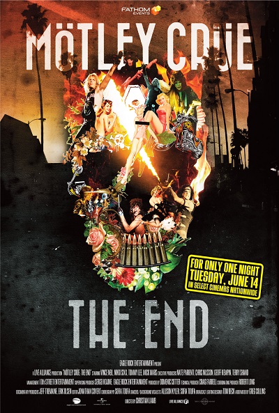 Póster de Mötley Crüe: The end