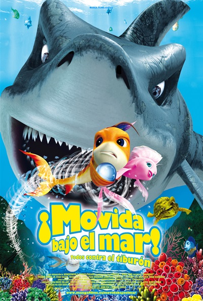 Póster de ¡Movida bajo el mar!