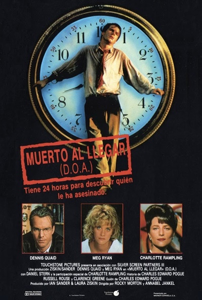 Póster de Muerto al llegar