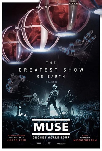 Póster de Muse: Drones world tour