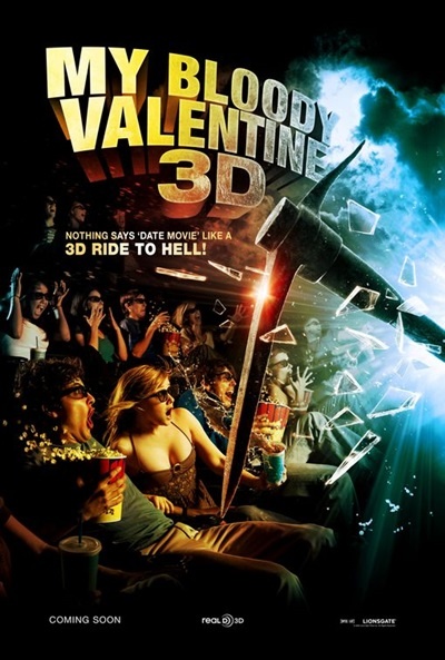 Póster de San Valentín sangriento 3D