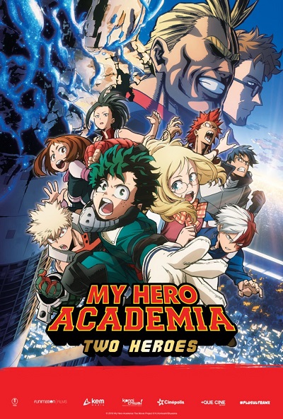 Póster de My Hero Academia: Dos héroes