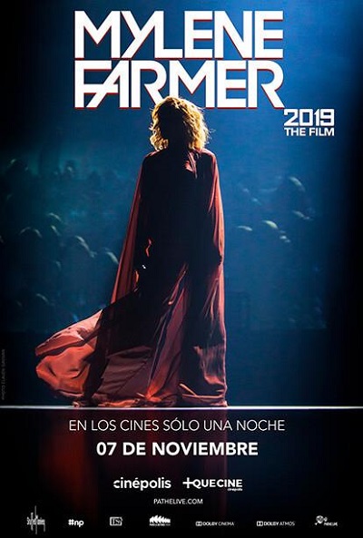 Póster de Mylène Farmer 2019: The movie