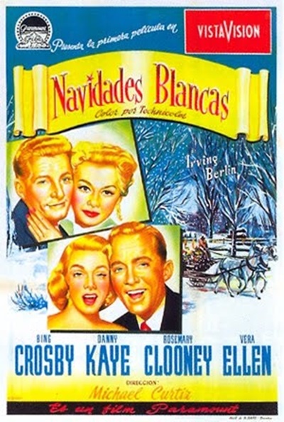 Póster de Navidades blancas