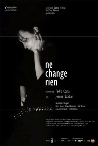 Póster de Ne change rien