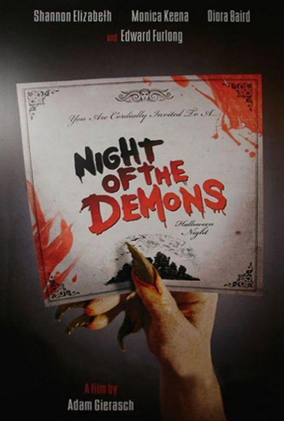 Póster de La noche de los demonios