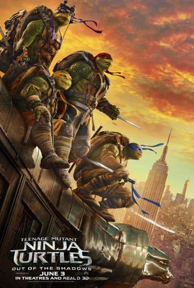Póster de Ninja Turtles: Fuera de las sombras