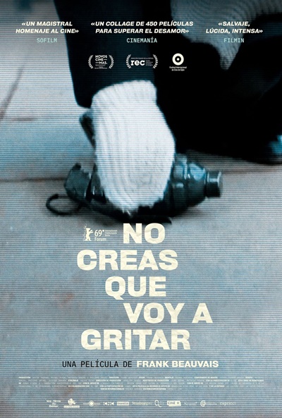 Póster de No creas que voy a gritar