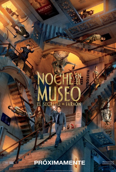 Póster de Noche en el museo: El secreto del faraón