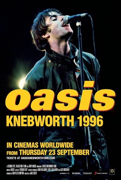 Póster de Oasis Knebworth 1996