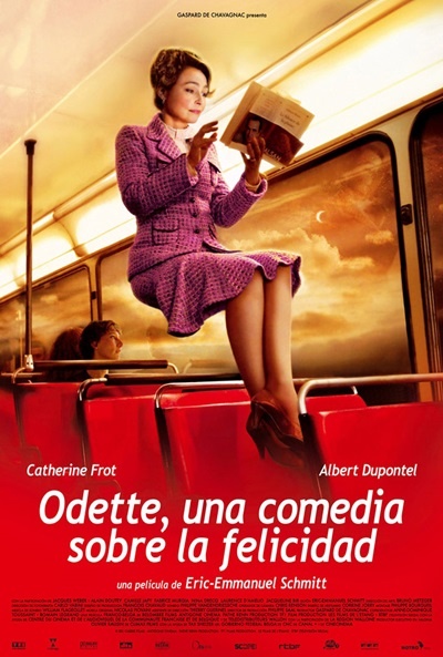 Póster de Odette, una comedia sobre la felicidad